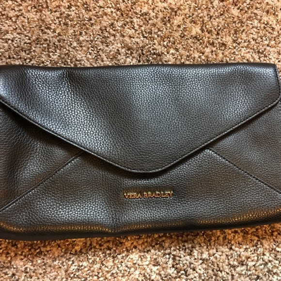 NWT Vera Bradley Black Quilted Crossbody/Clutch - Picture 5 of 5